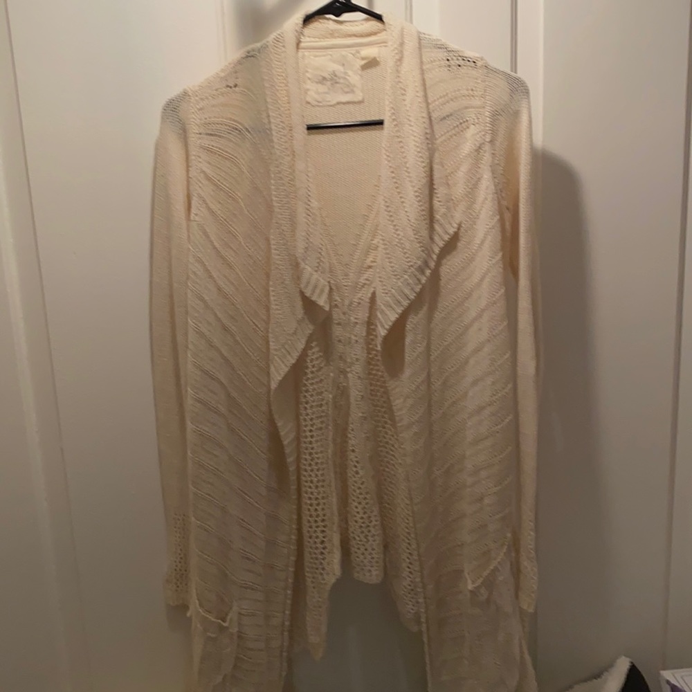 Anthro knit sweater